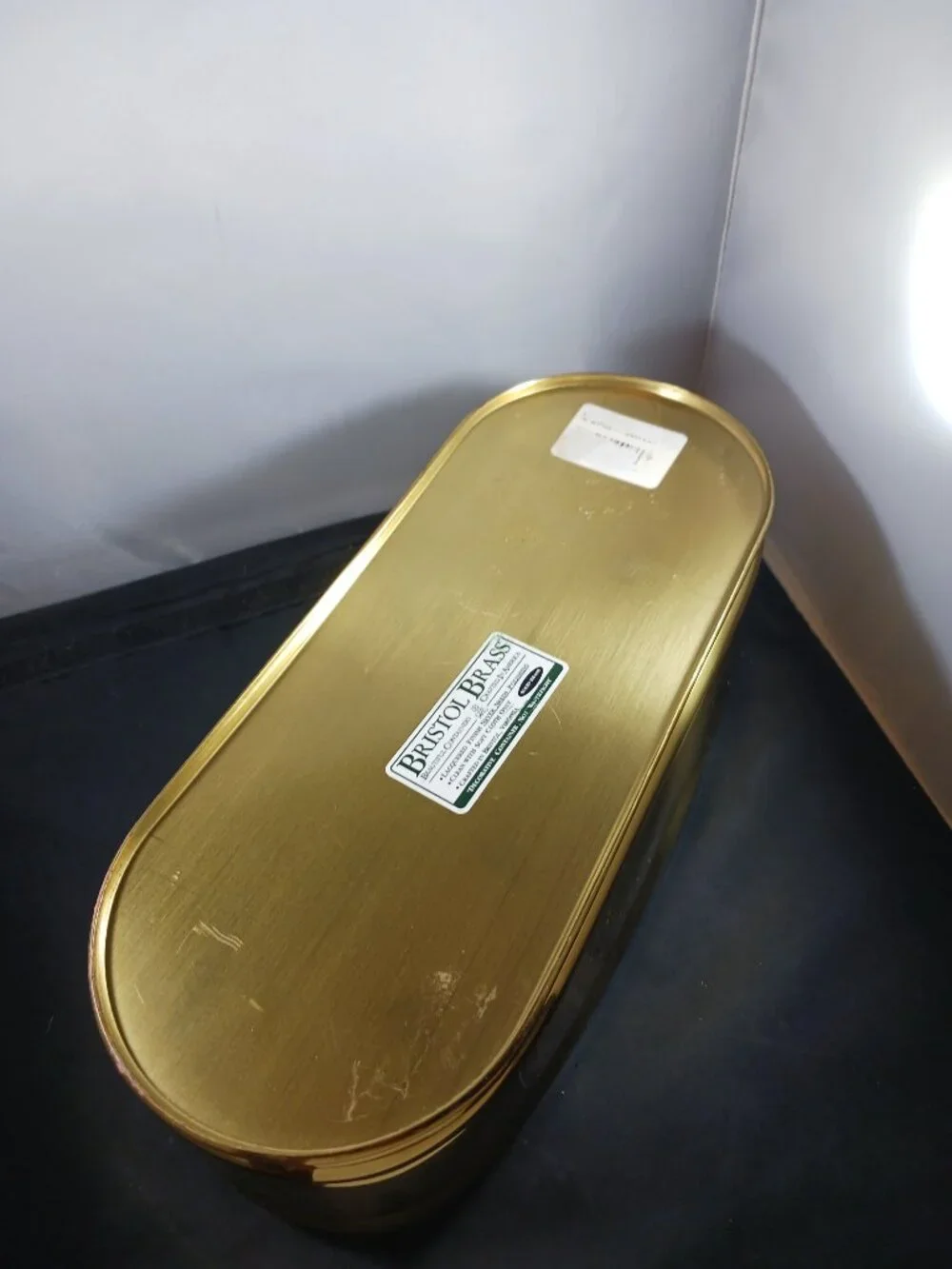 Vintage Bristol Brass Planter 13